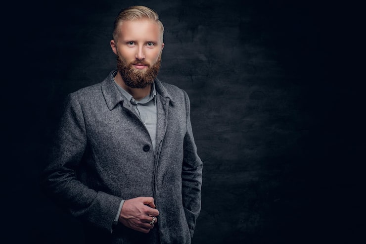 Portret eleganckiego mężczyzny